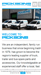 Mobile Screenshot of picksons.co.uk